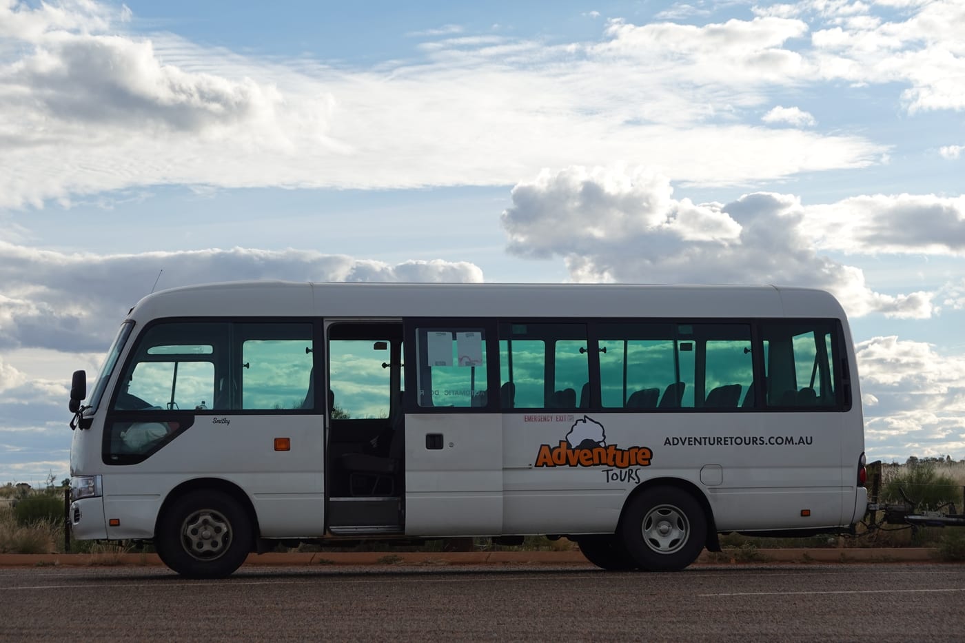 The Adventure Tours bus.